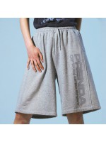 韓國PRENDA - GRADIENT RAWCUT SHORTS GRAY